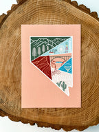 Nevada Travel Postcard