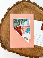 Nevada Travel Postcard