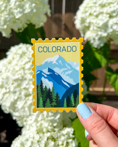 Colorado Stamp Sticker
