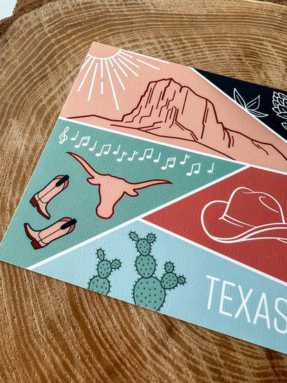 Texas State Postcard