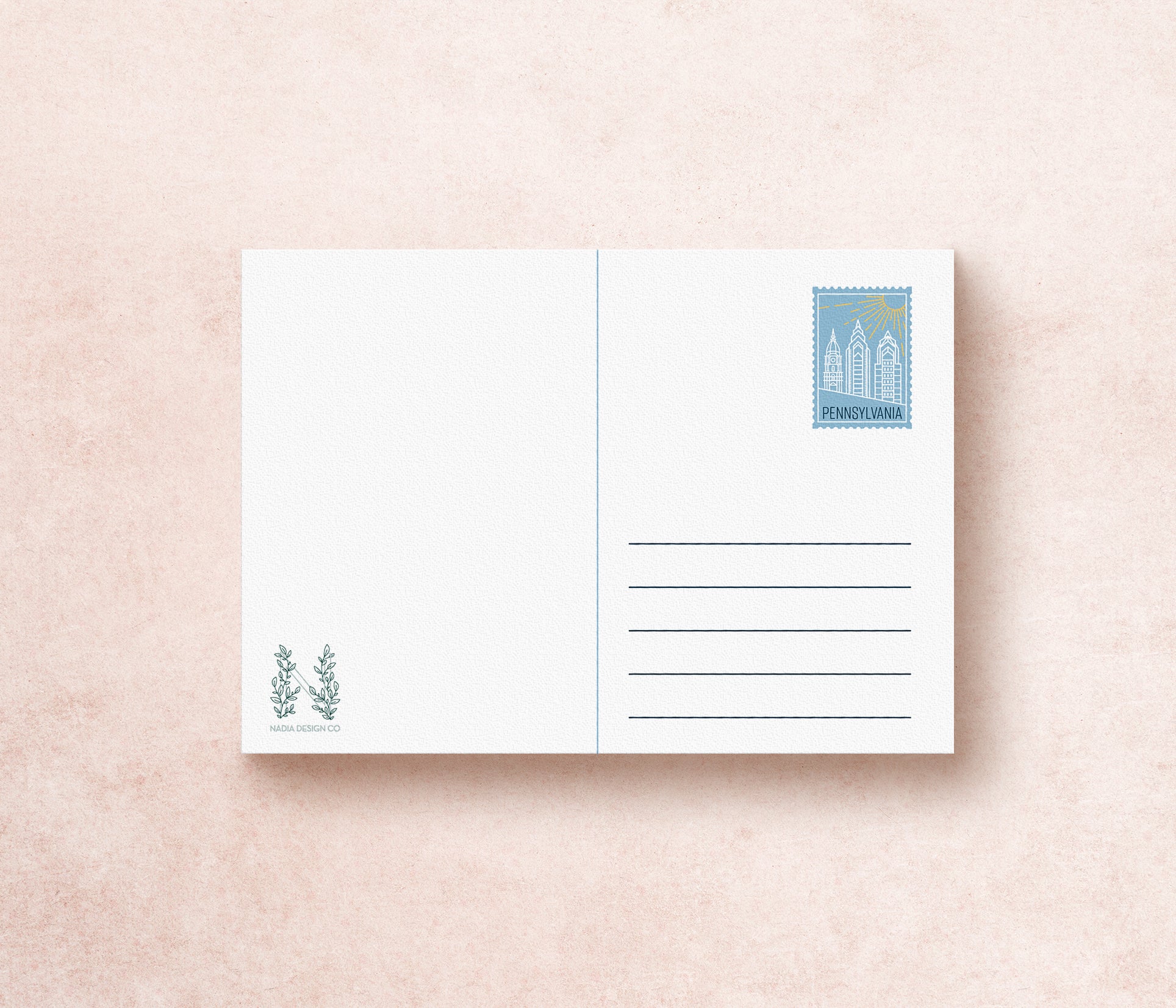 Pennsylvania State Postcard