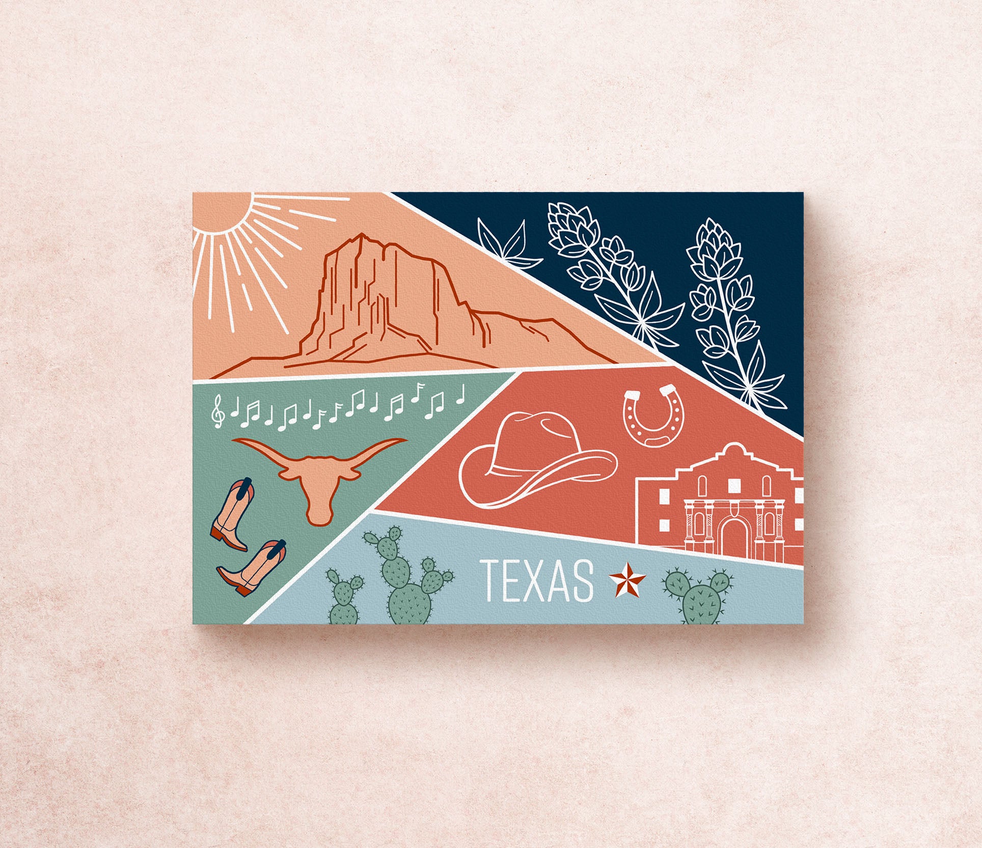 Texas State Postcard
