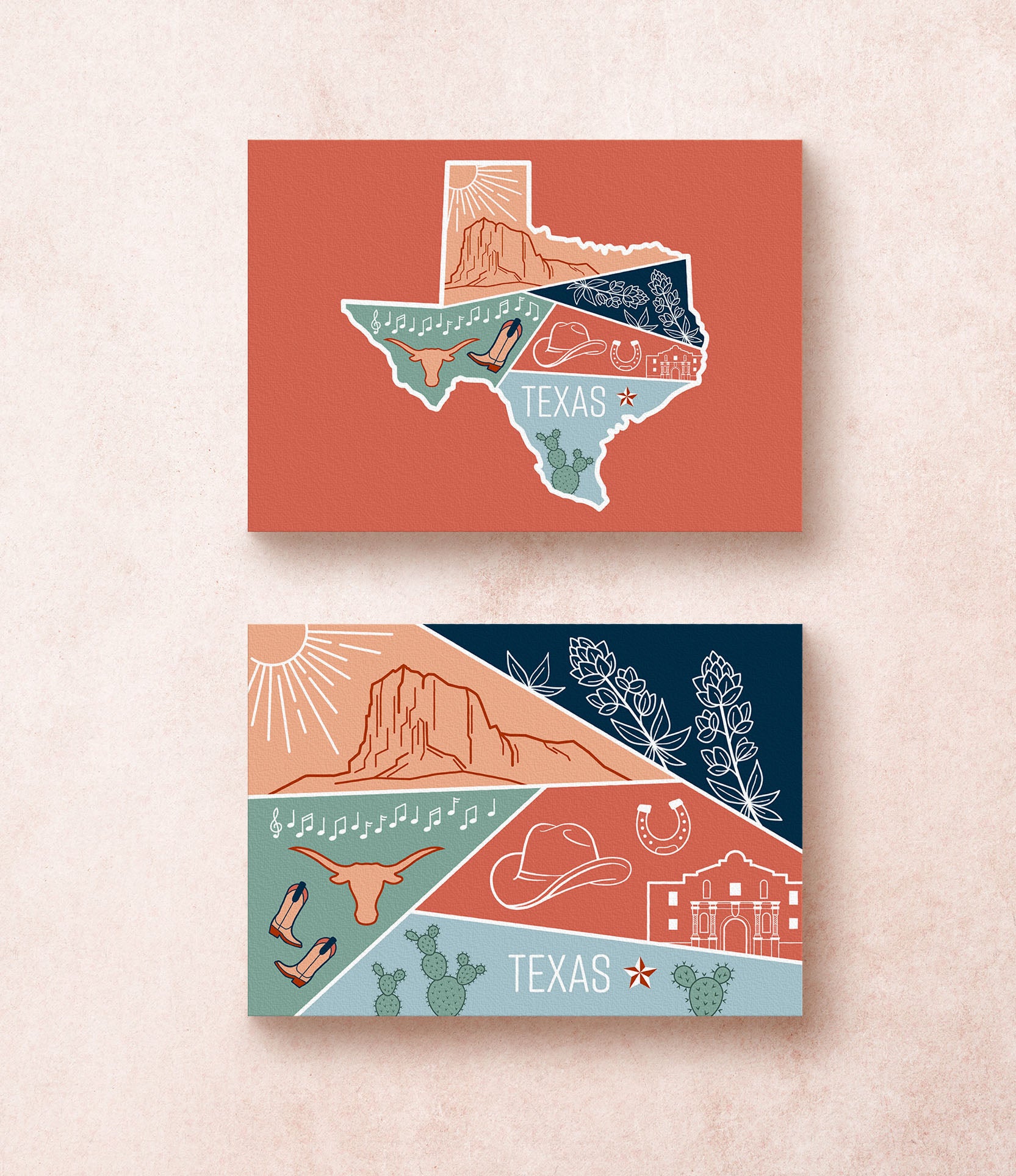Texas State Postcard
