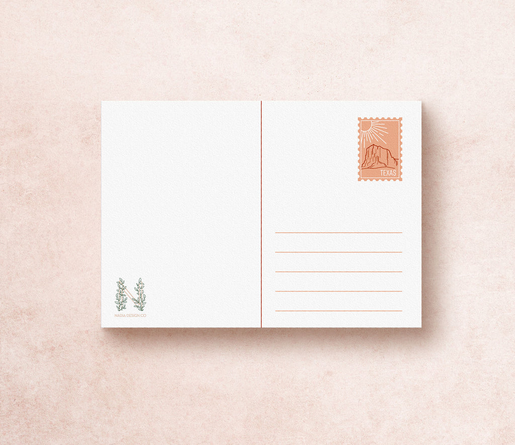 Texas State Postcard