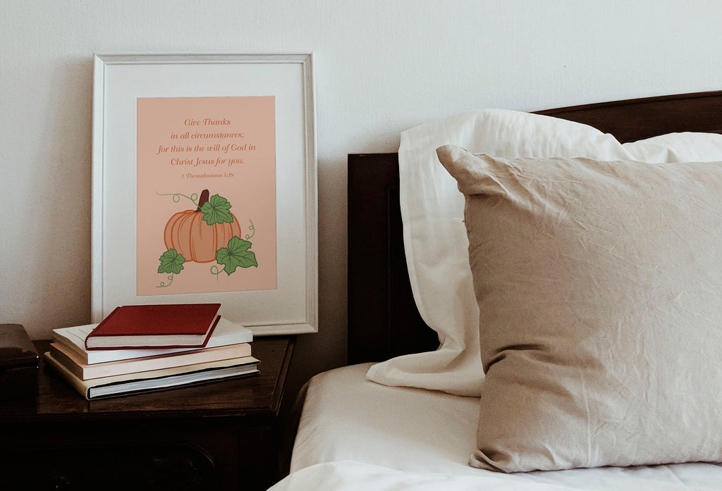 Give Thanks 1 Thessalonians 5:18 Print