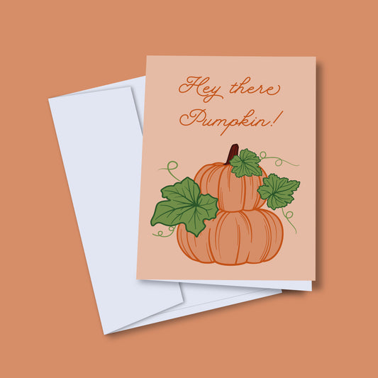 Hey There Pumpkin Card