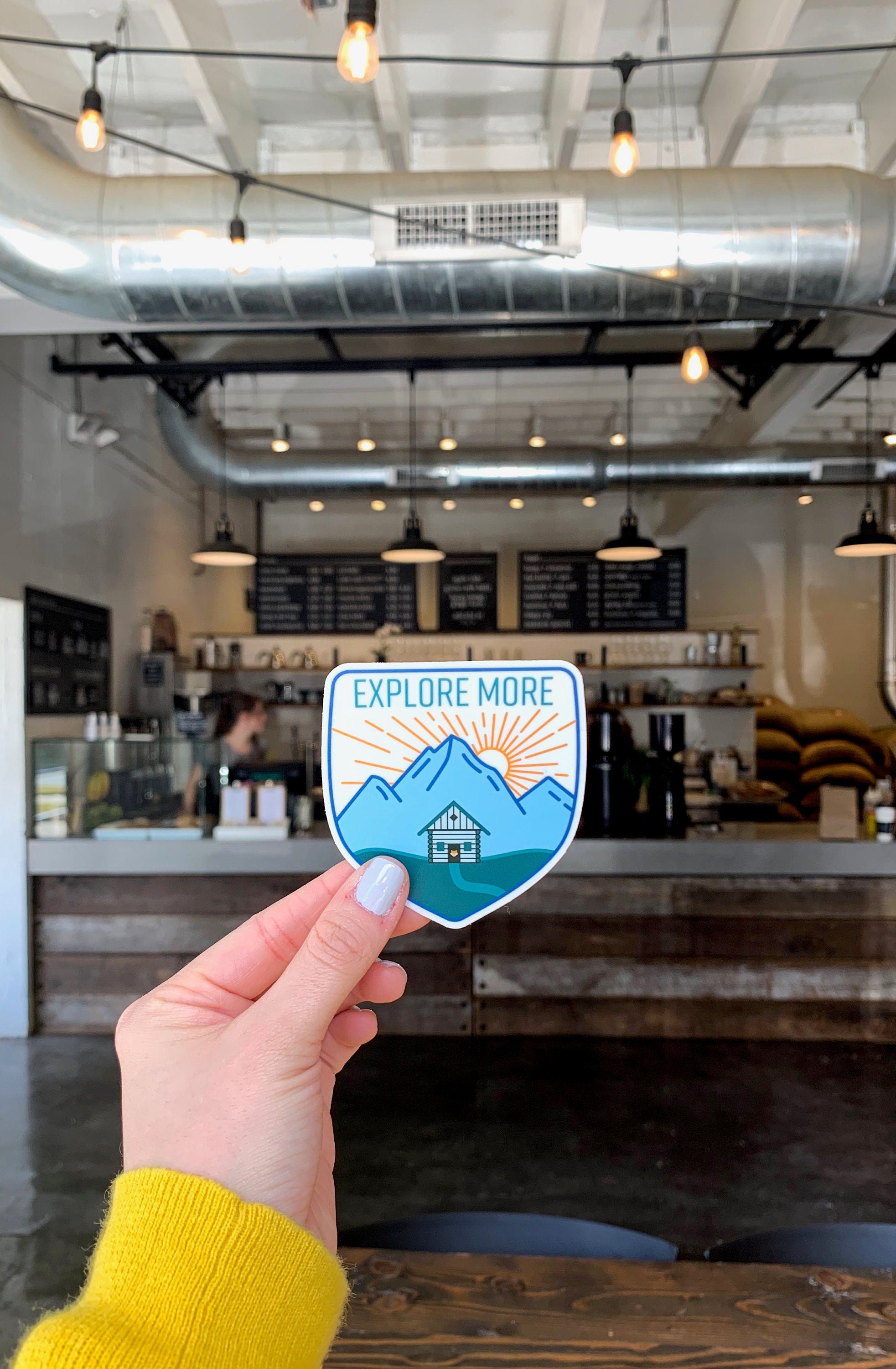 Explore More Sticker