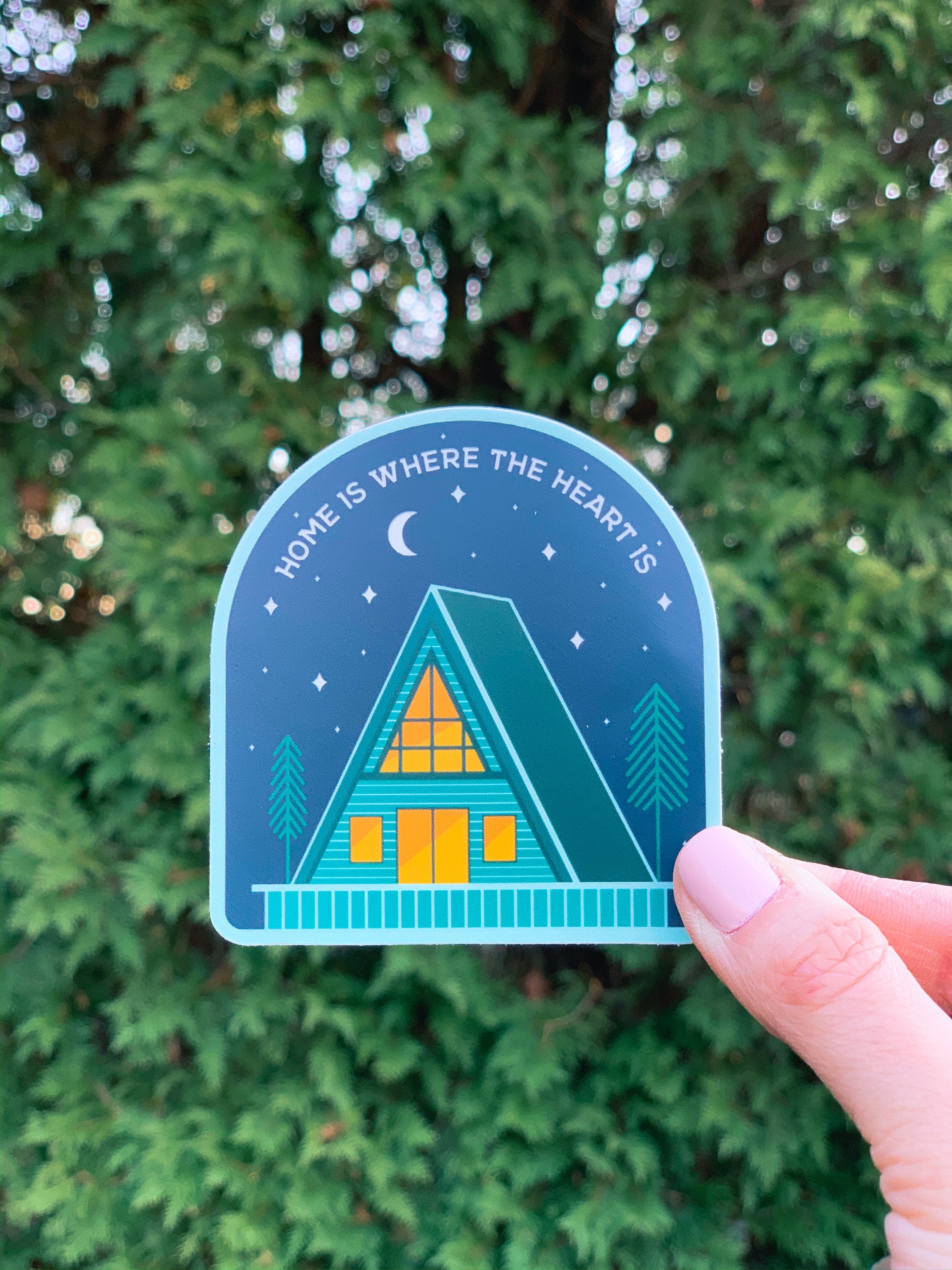 Home is Where the Heart is Sticker