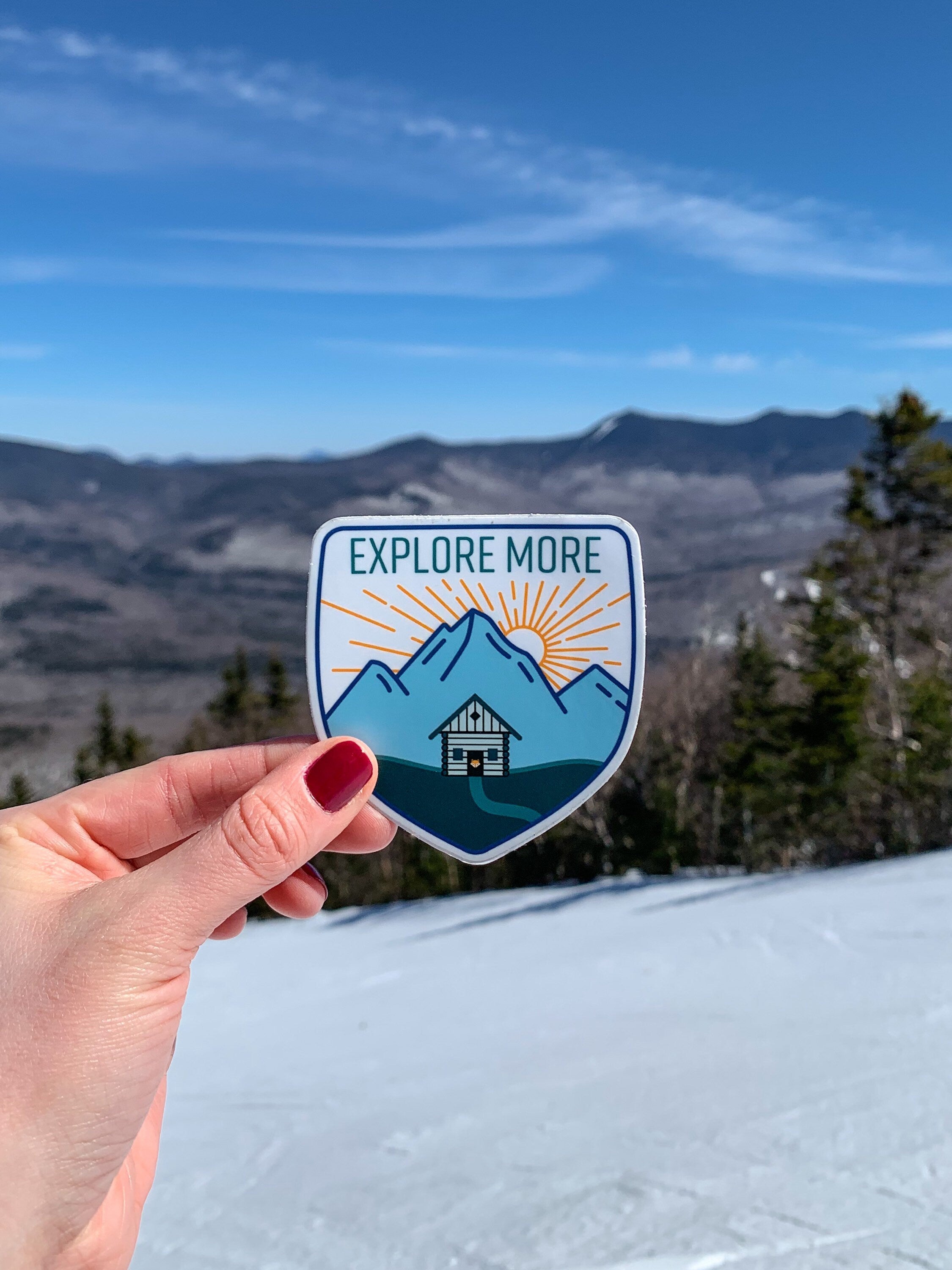 Explore More Sticker