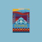 Istanbul Travel Postcard
