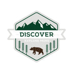 Discover Explore More Clear Sticker