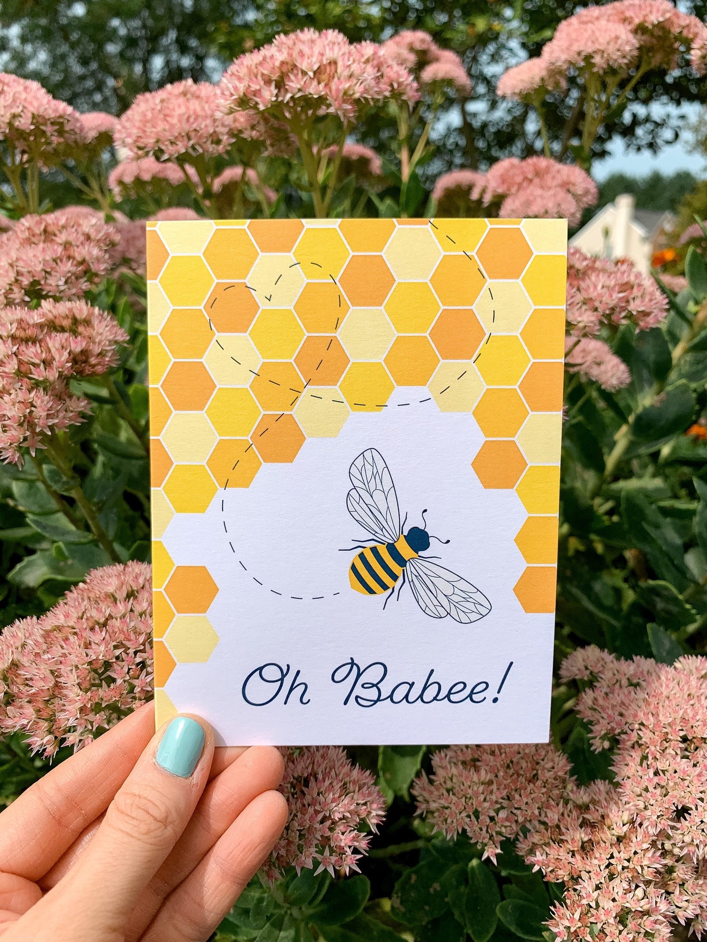 Oh Babee Greeting Card