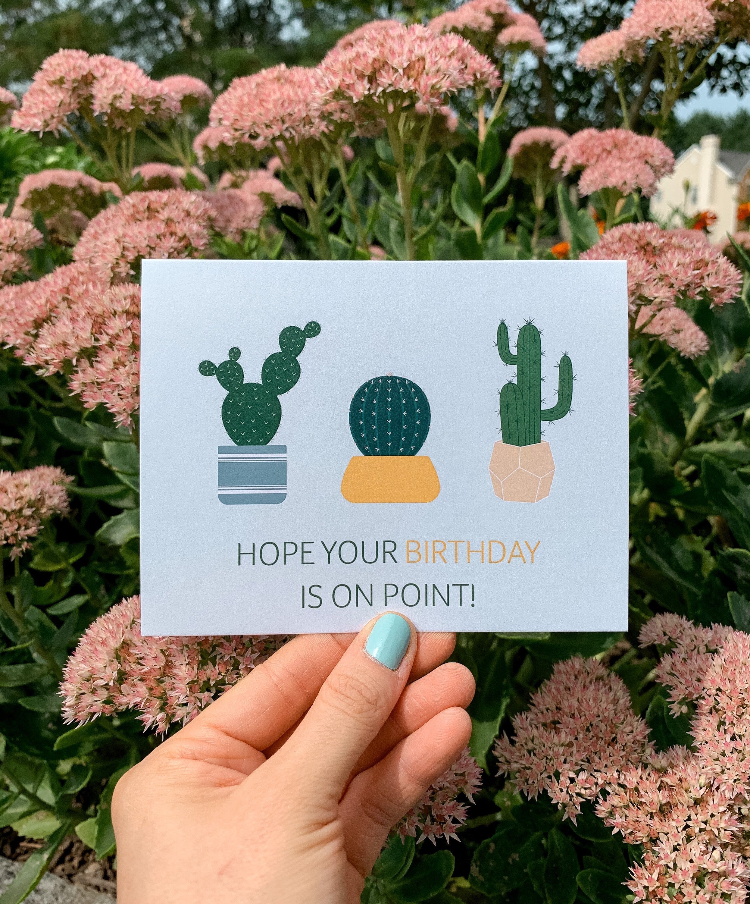 Hope Your Birthday is on Point Greeting Card