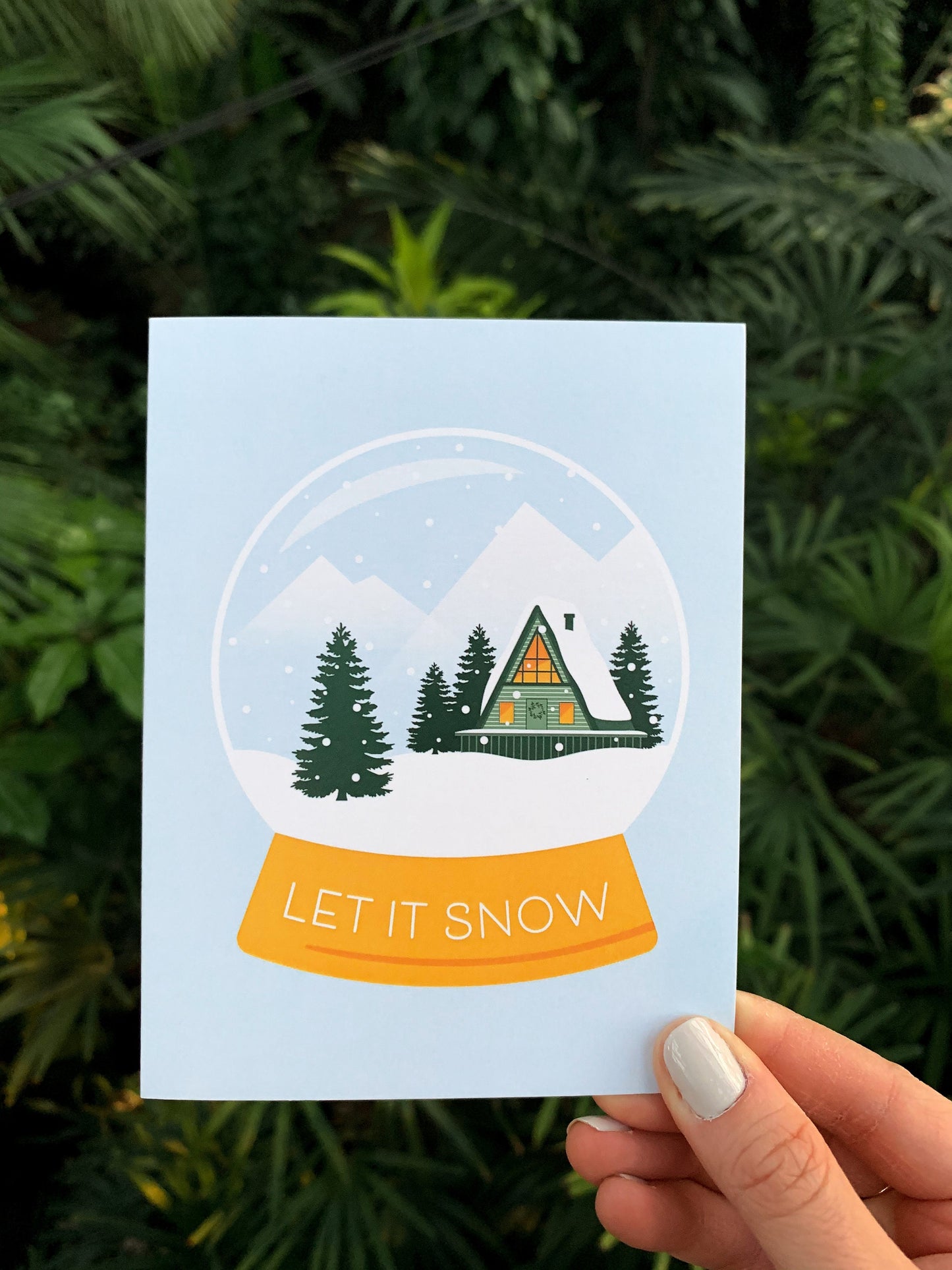 Let it Snow Christmas Card