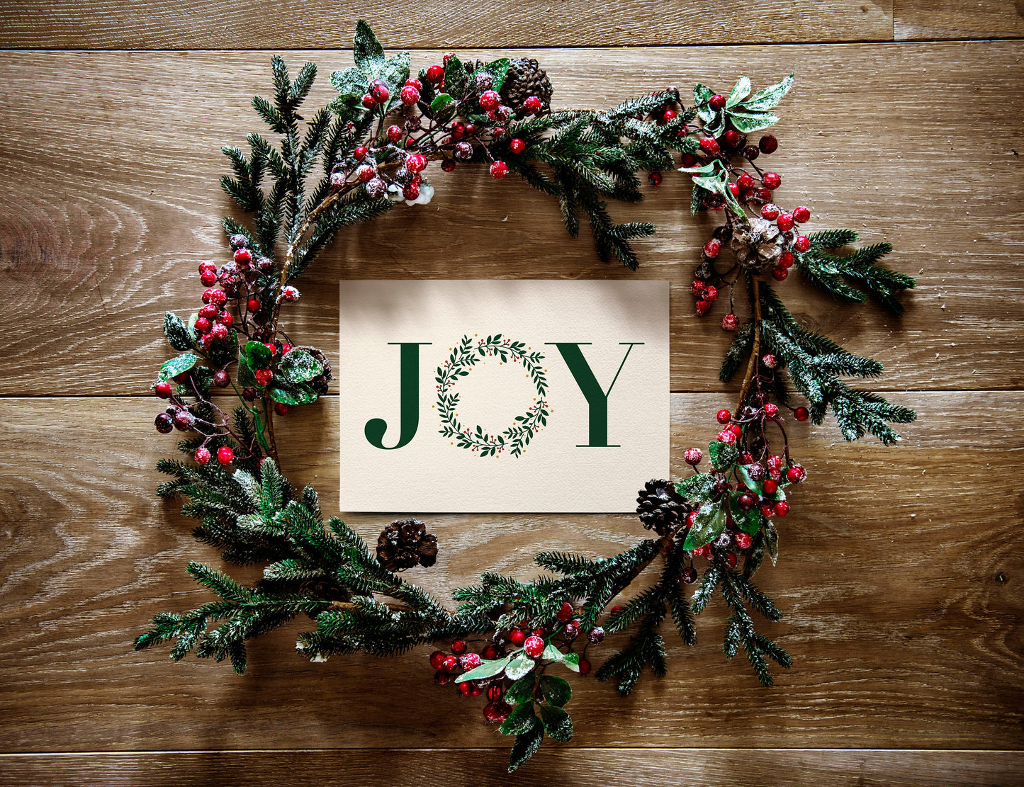 Joy Wreath Prints
