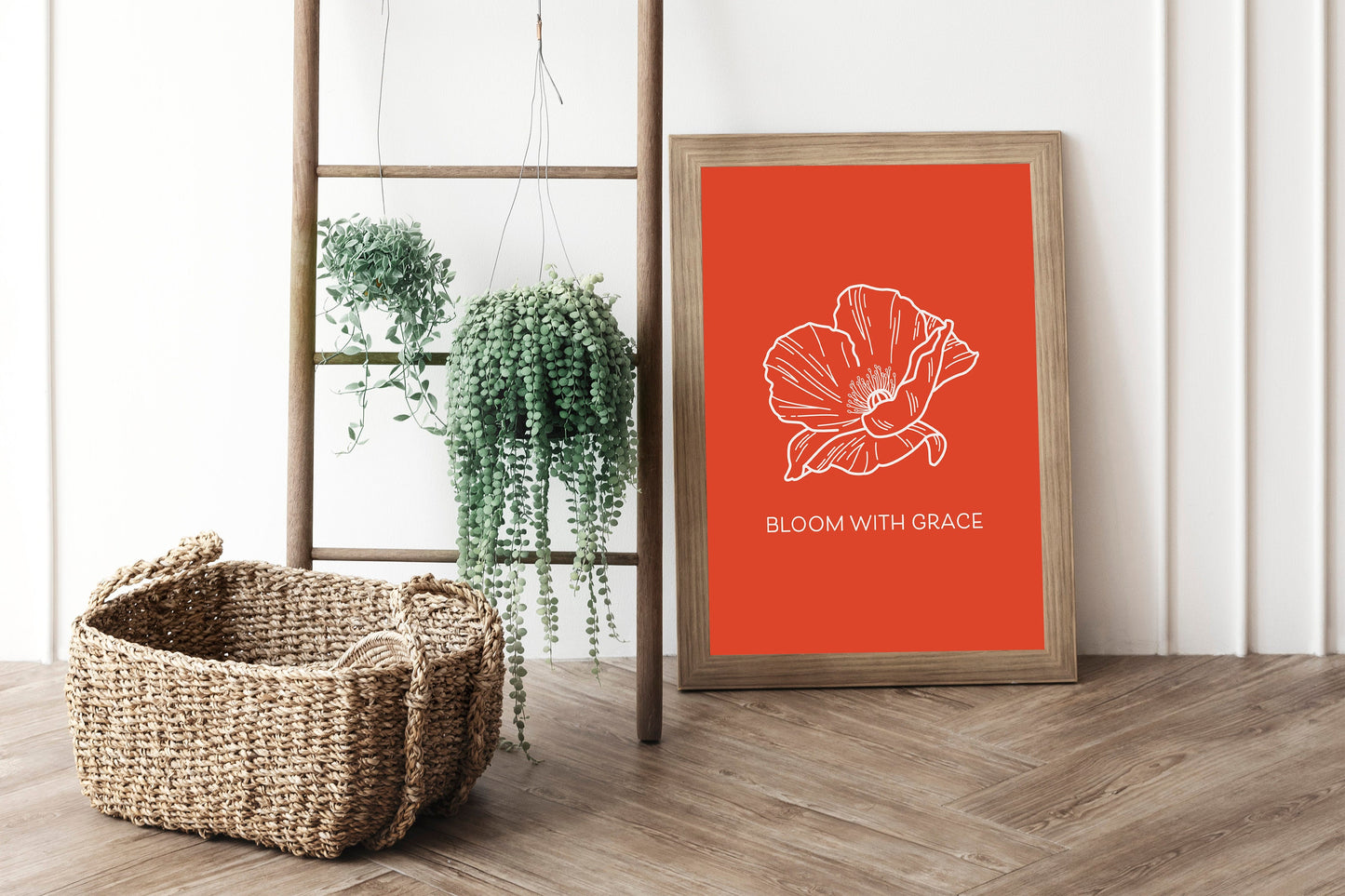 Bloom in Grace Poppy Prints