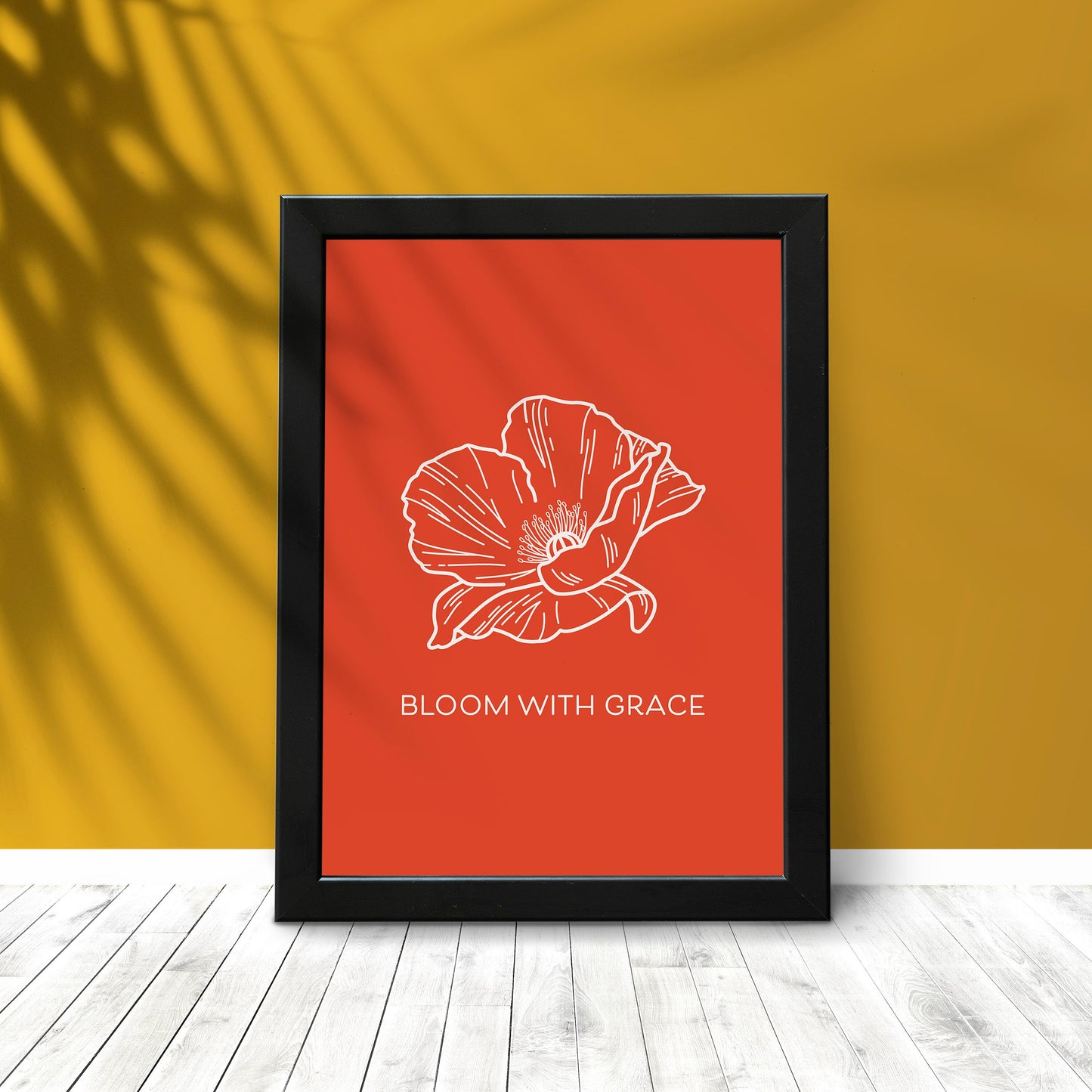 Bloom in Grace Poppy Prints