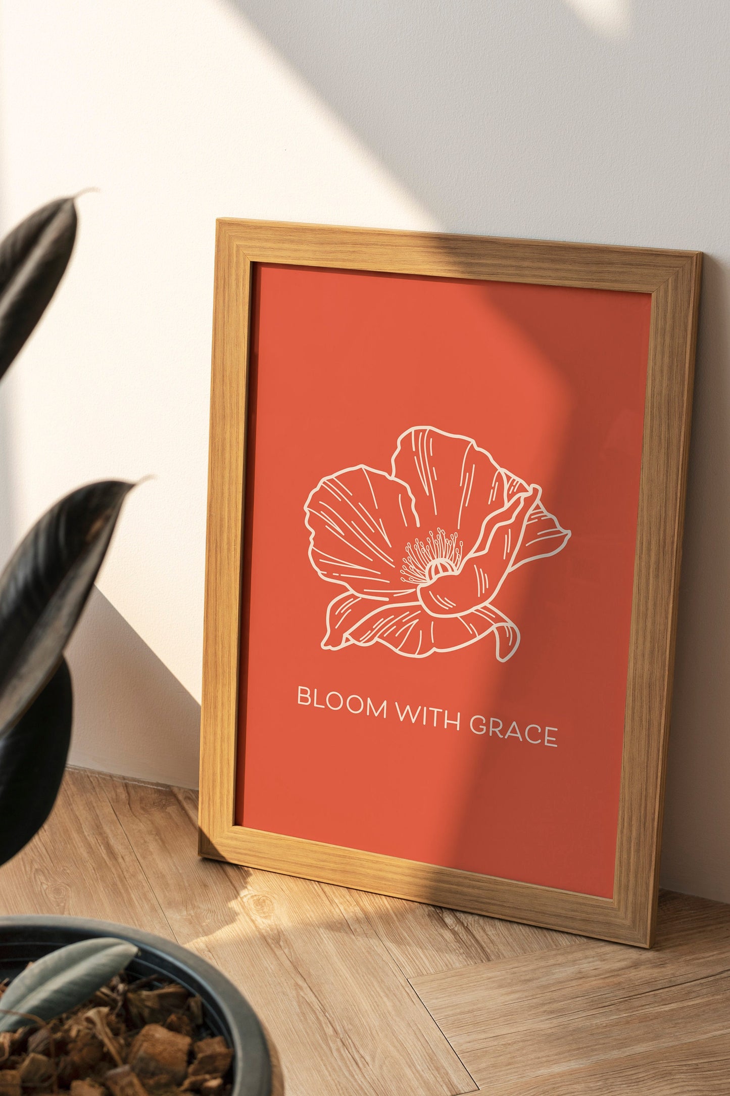 Bloom in Grace Poppy Prints