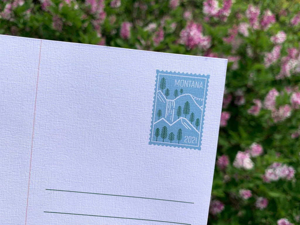 Montana Travel Postcard