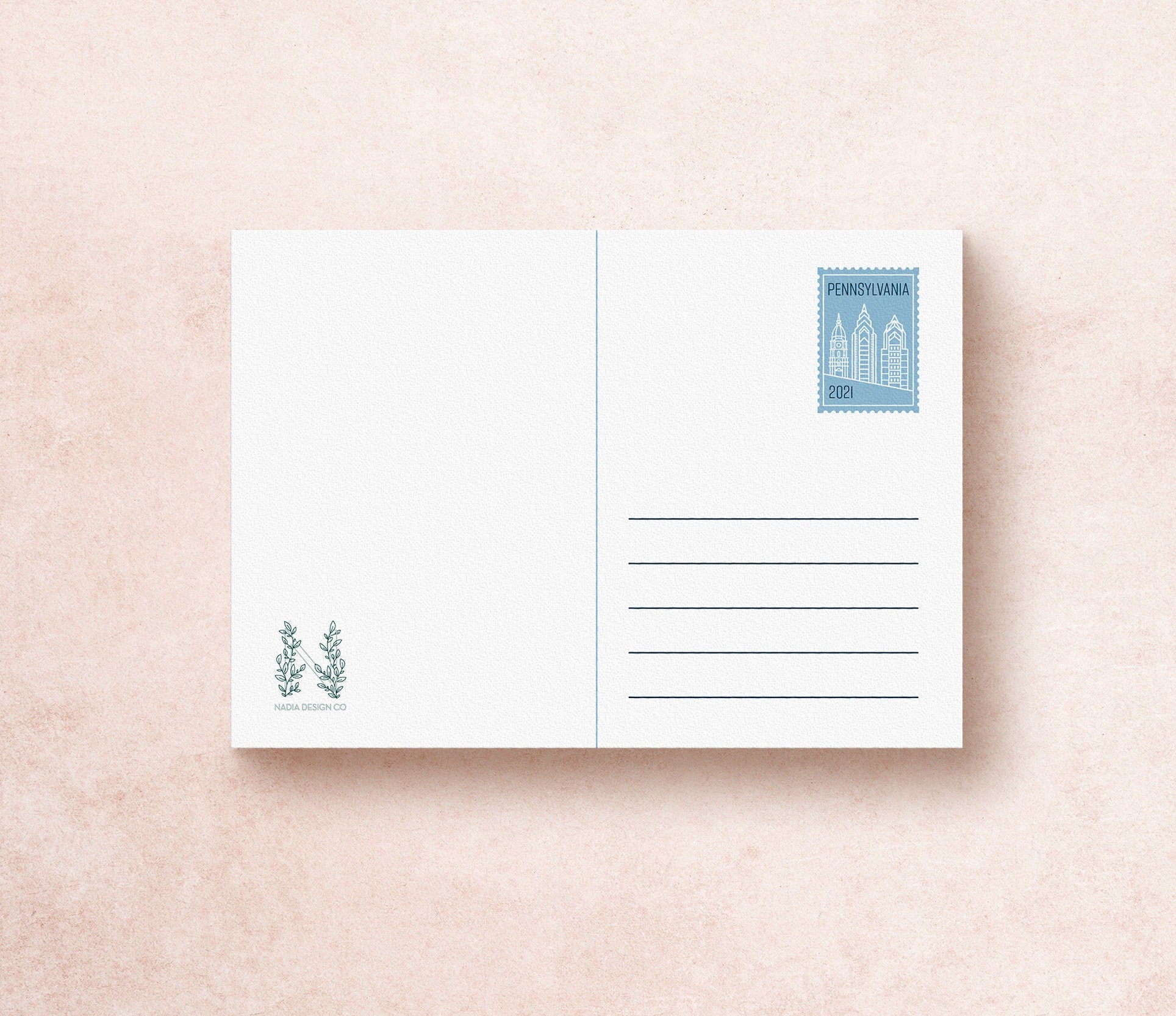 Pennsylvania State Postcard