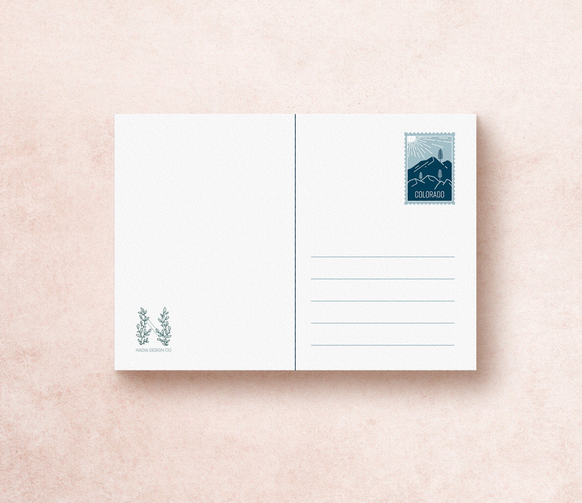 Colorado State Postcard