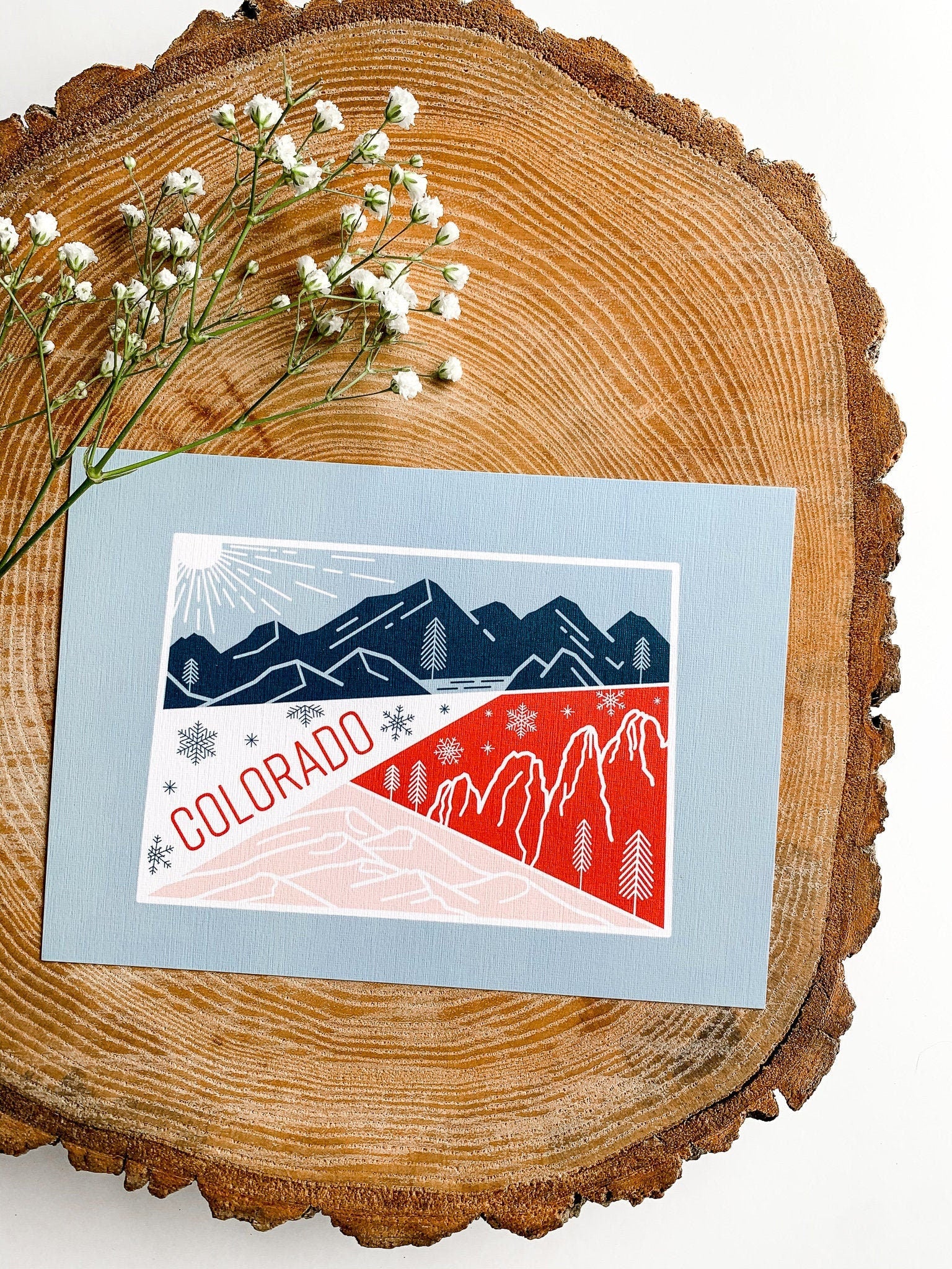 Colorado State Postcard
