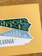 Pennsylvania State Postcard