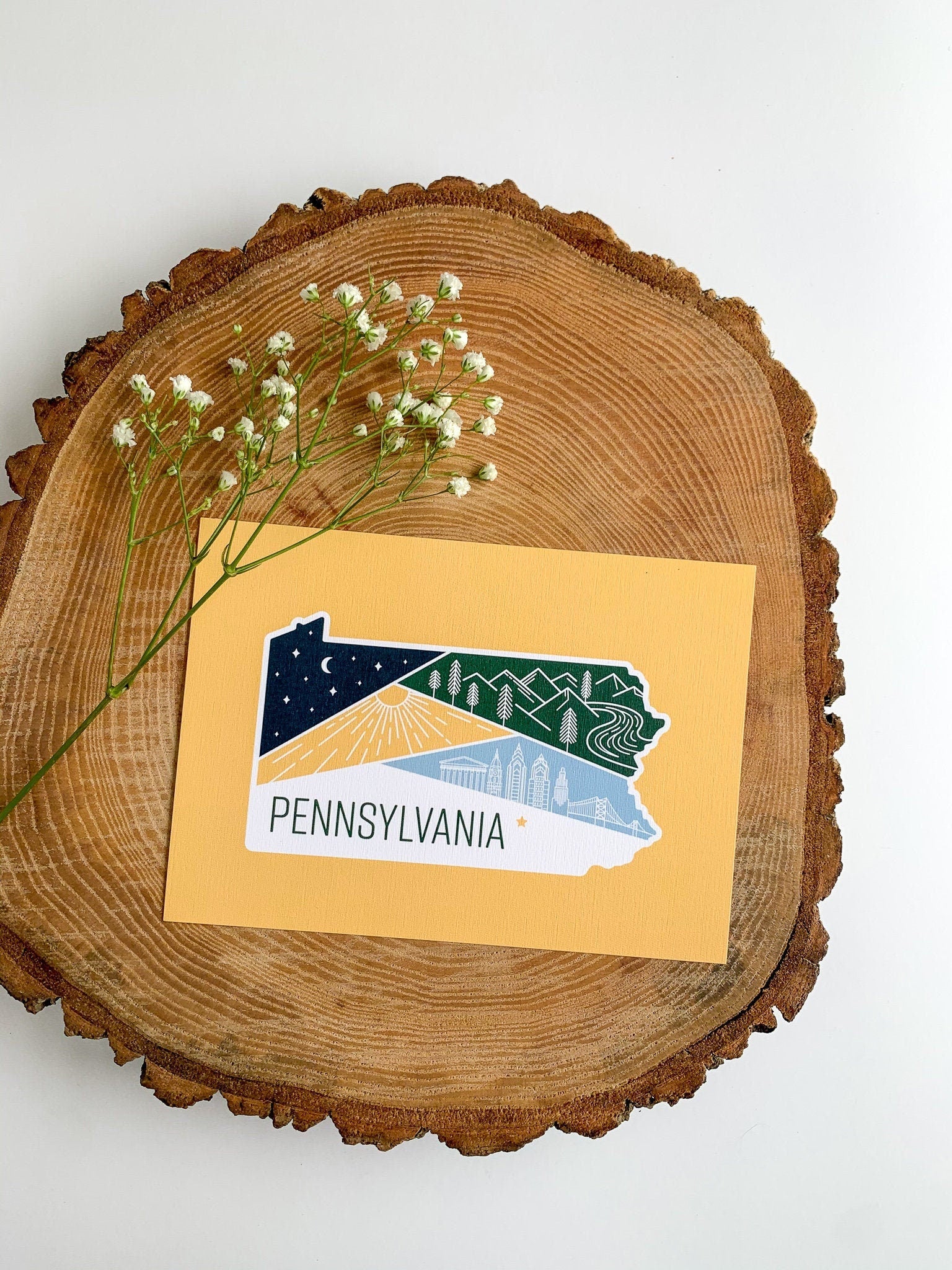 Pennsylvania State Postcard