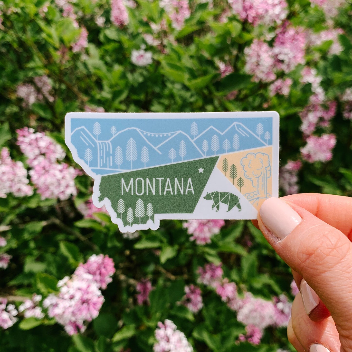 Montana State Sticker
