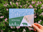 Montana Travel Postcard