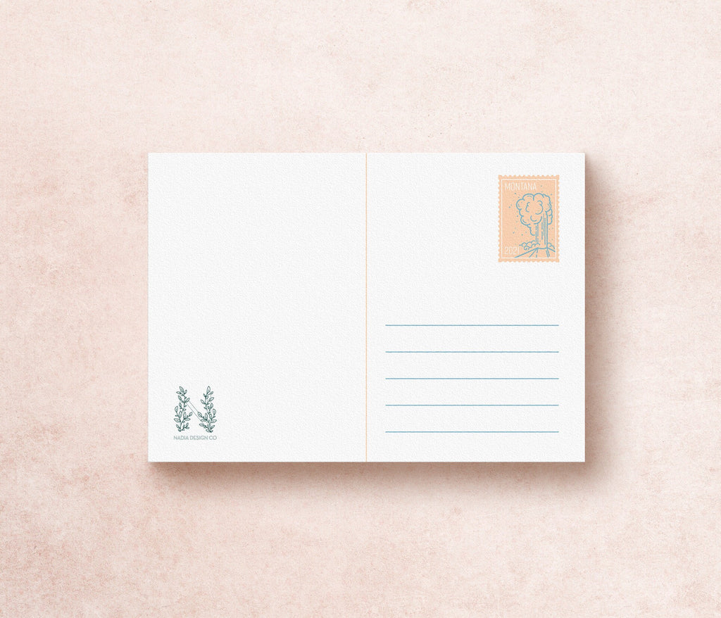 Montana State Postcard