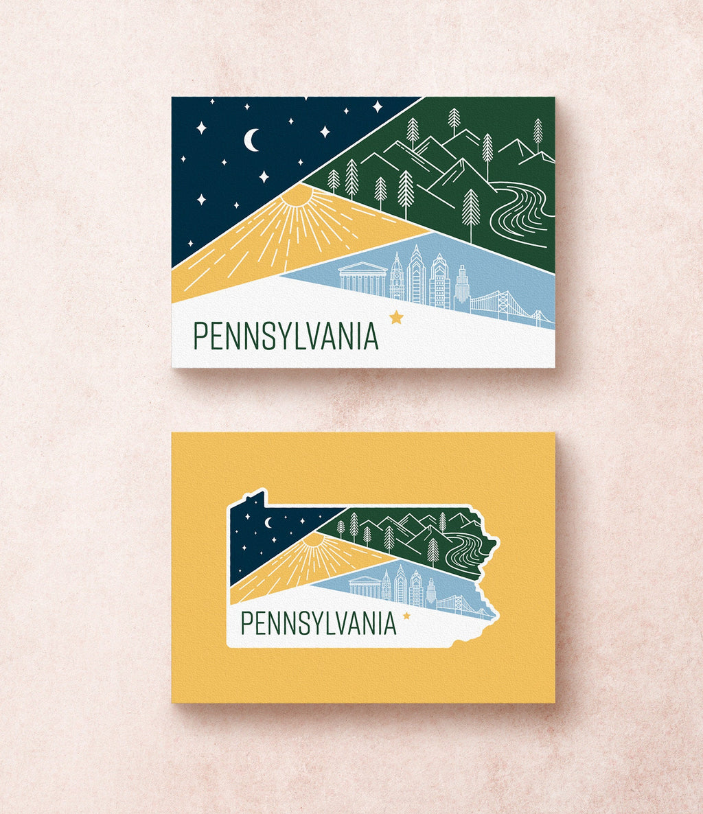 Pennsylvania State Postcard