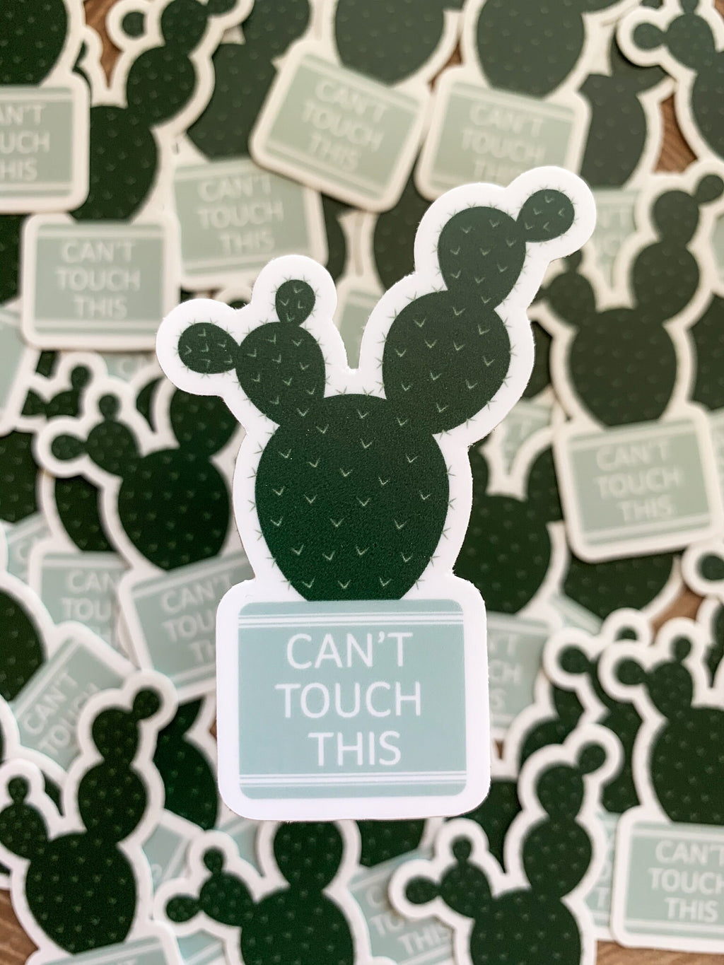 Can't Touch This Cactus Sticker