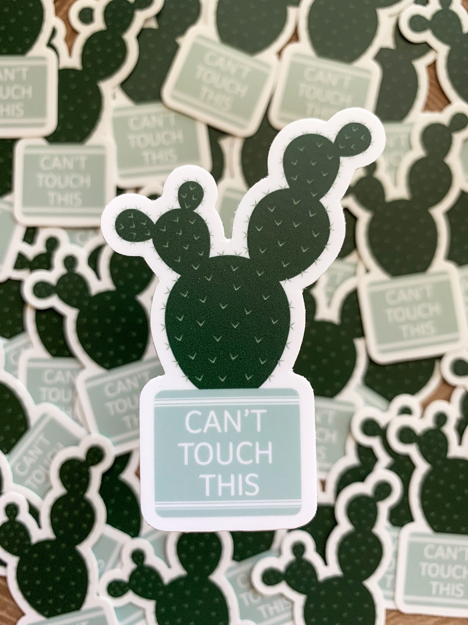 Can't Touch This Cactus Sticker