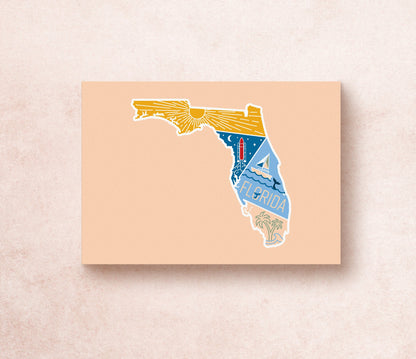 Florida State Postcard