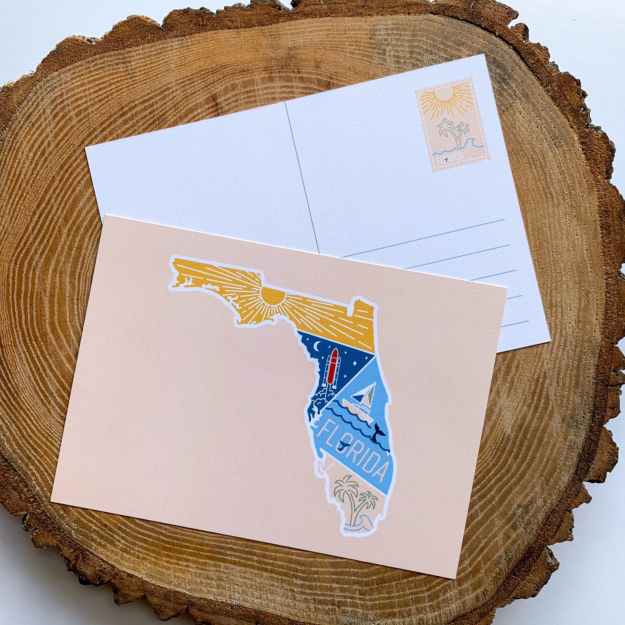 Florida State Postcard