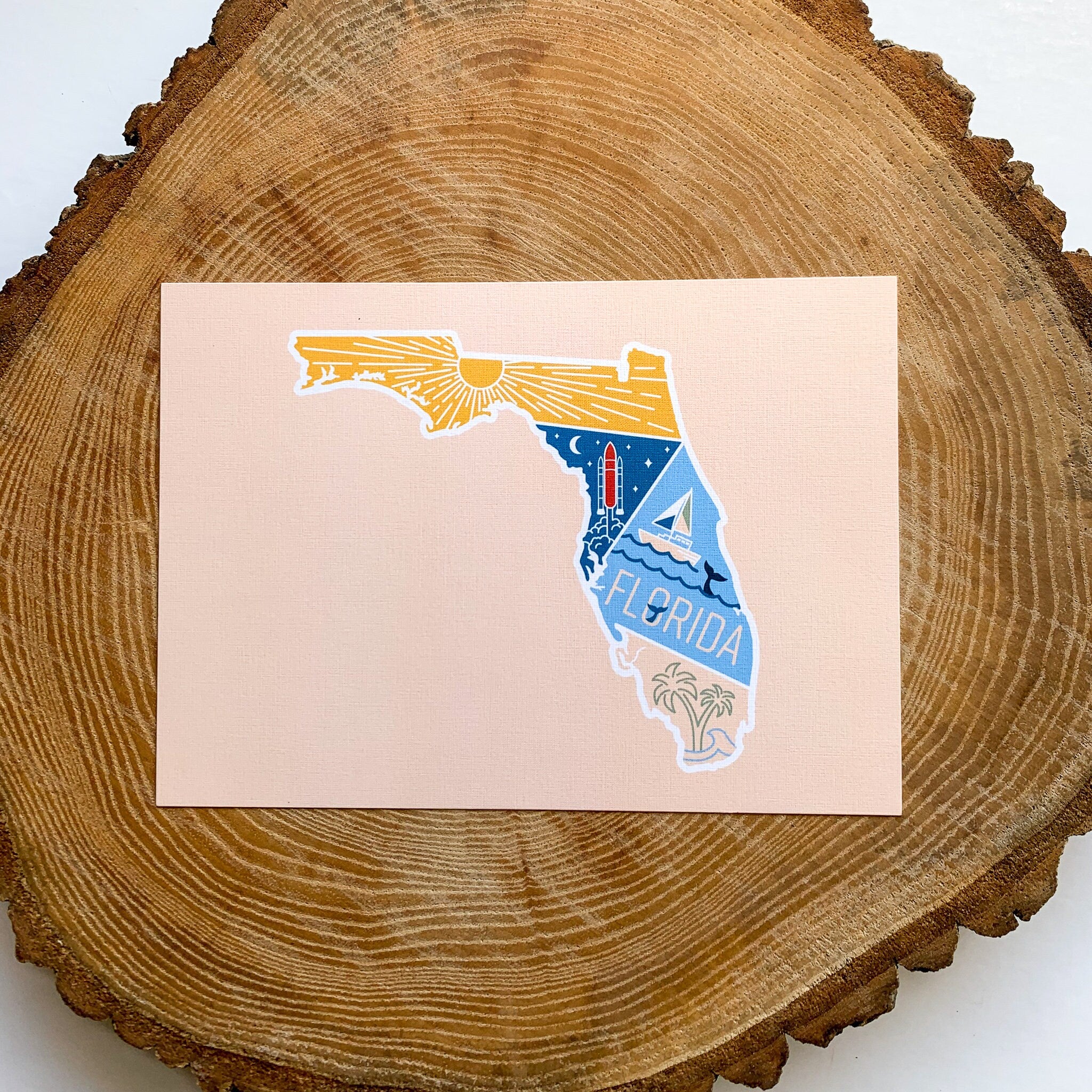 Florida State Postcard