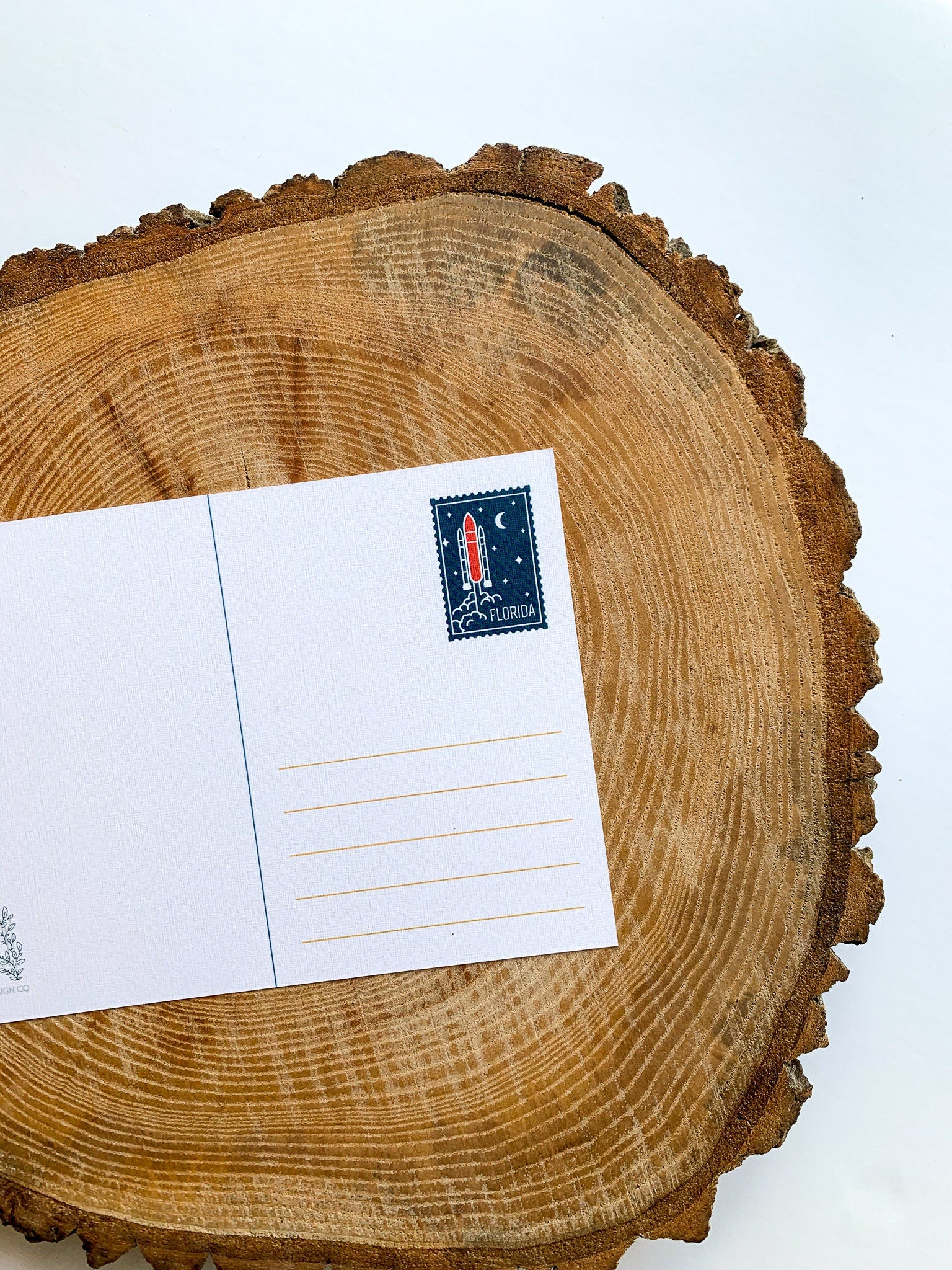 Florida State Geometric Postcard