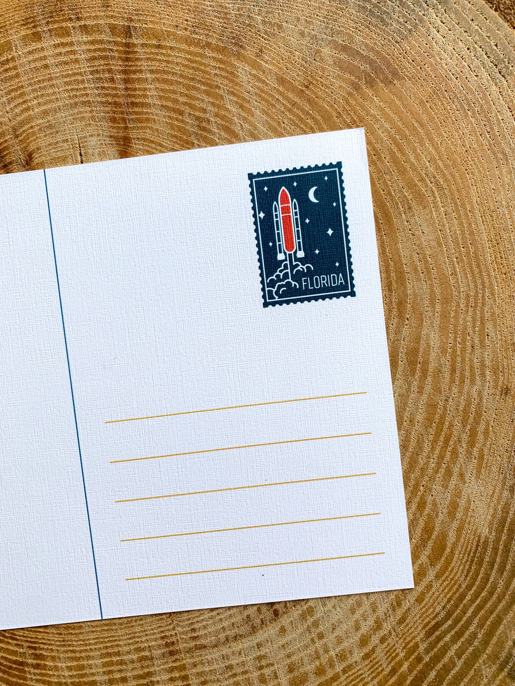 Florida State Geometric Postcard