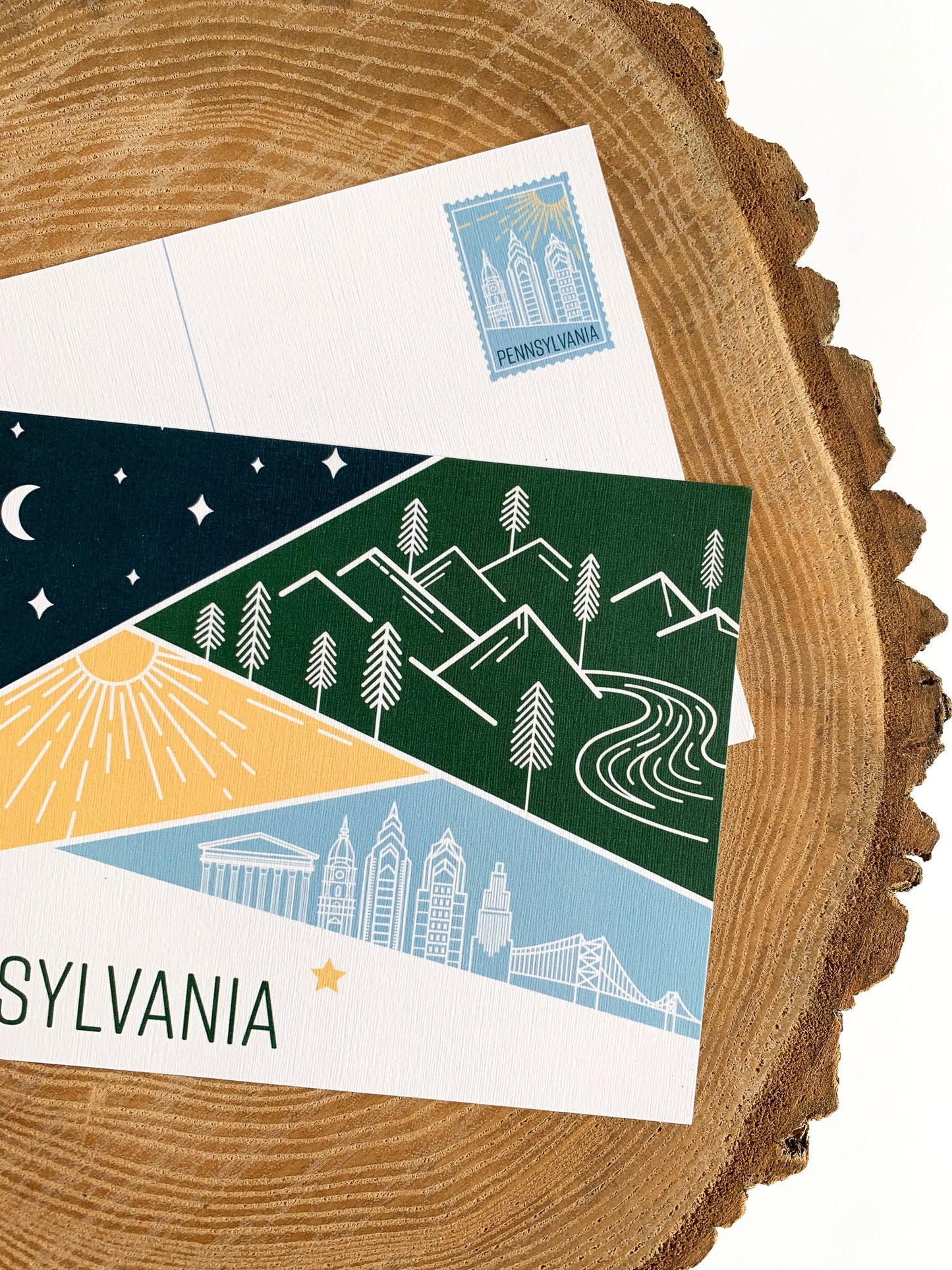 Pennsylvania State Postcard