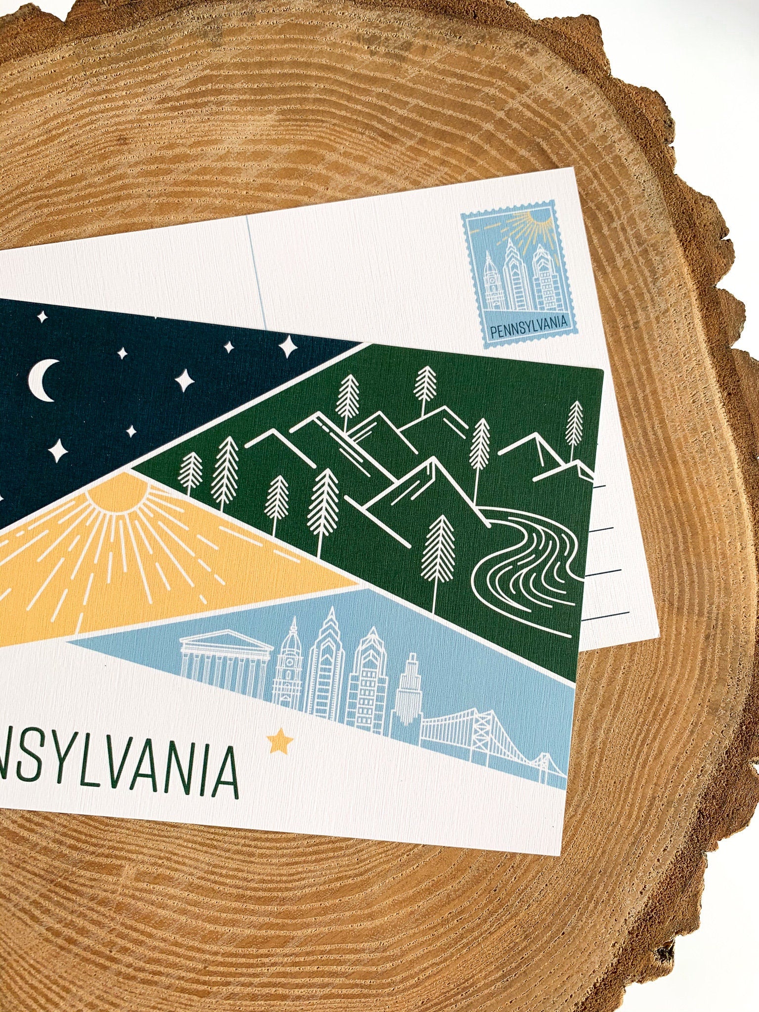 Pennsylvania State Postcard