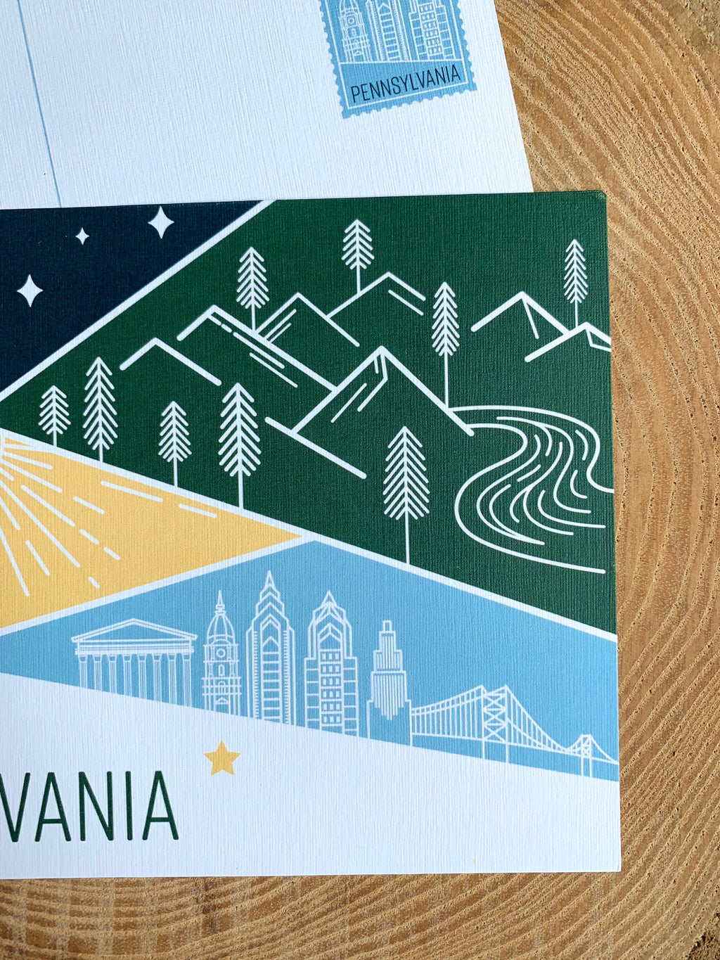 Pennsylvania State Postcard