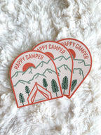 Happy Camper Sticker