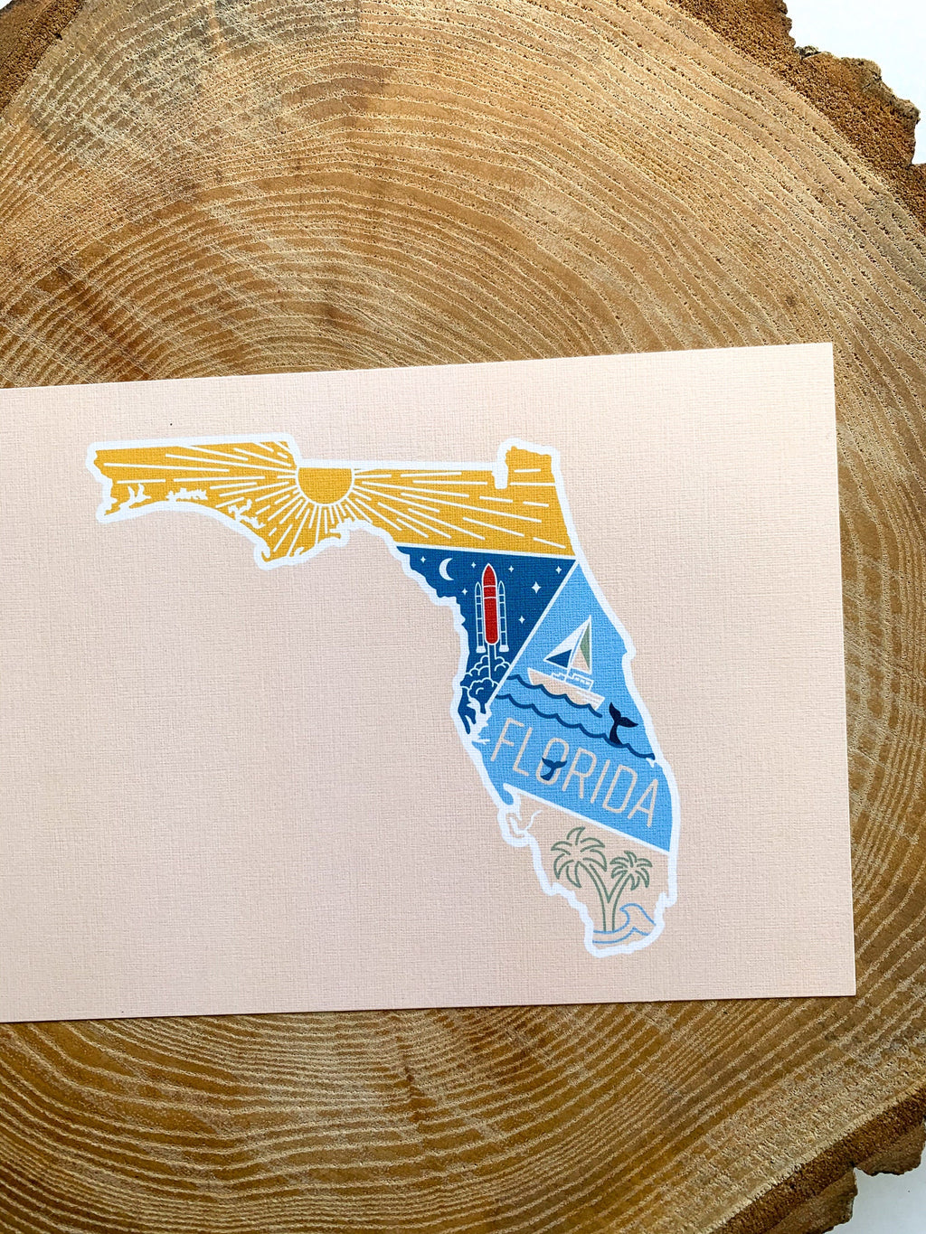 Florida State Postcard