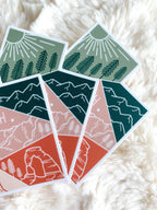 Utah State Geometric Sticker