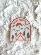 Happy Camper Sticker