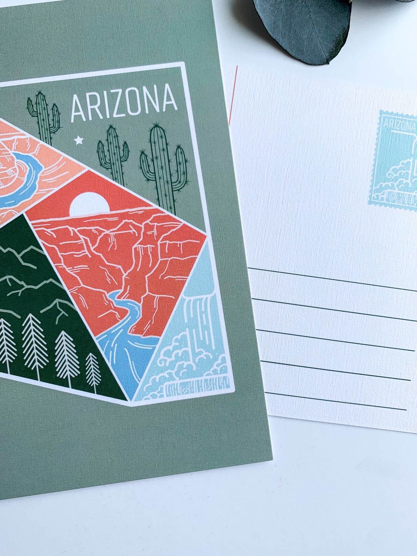 Arizona Travel Postcard
