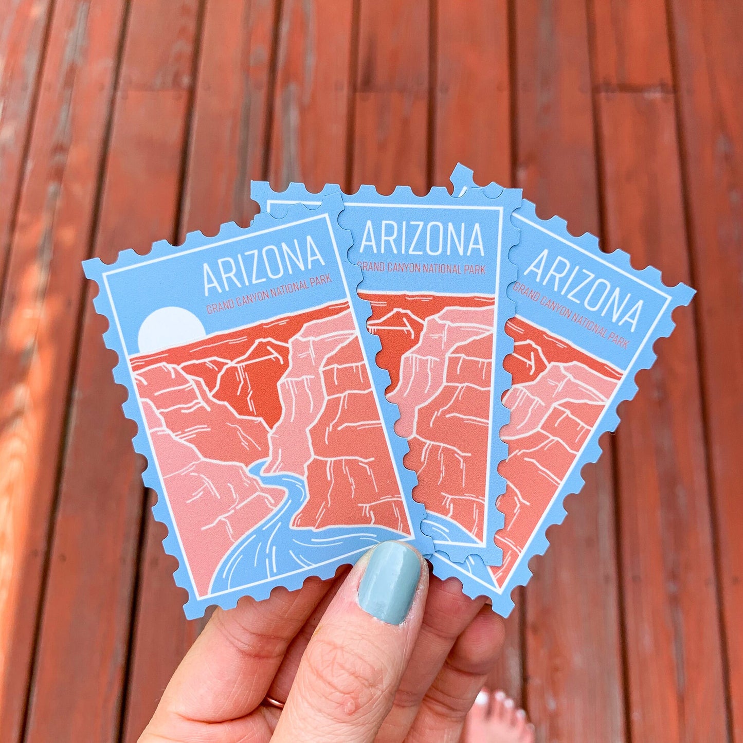 Arizona Grand Canyon National Park Stamp Magnet