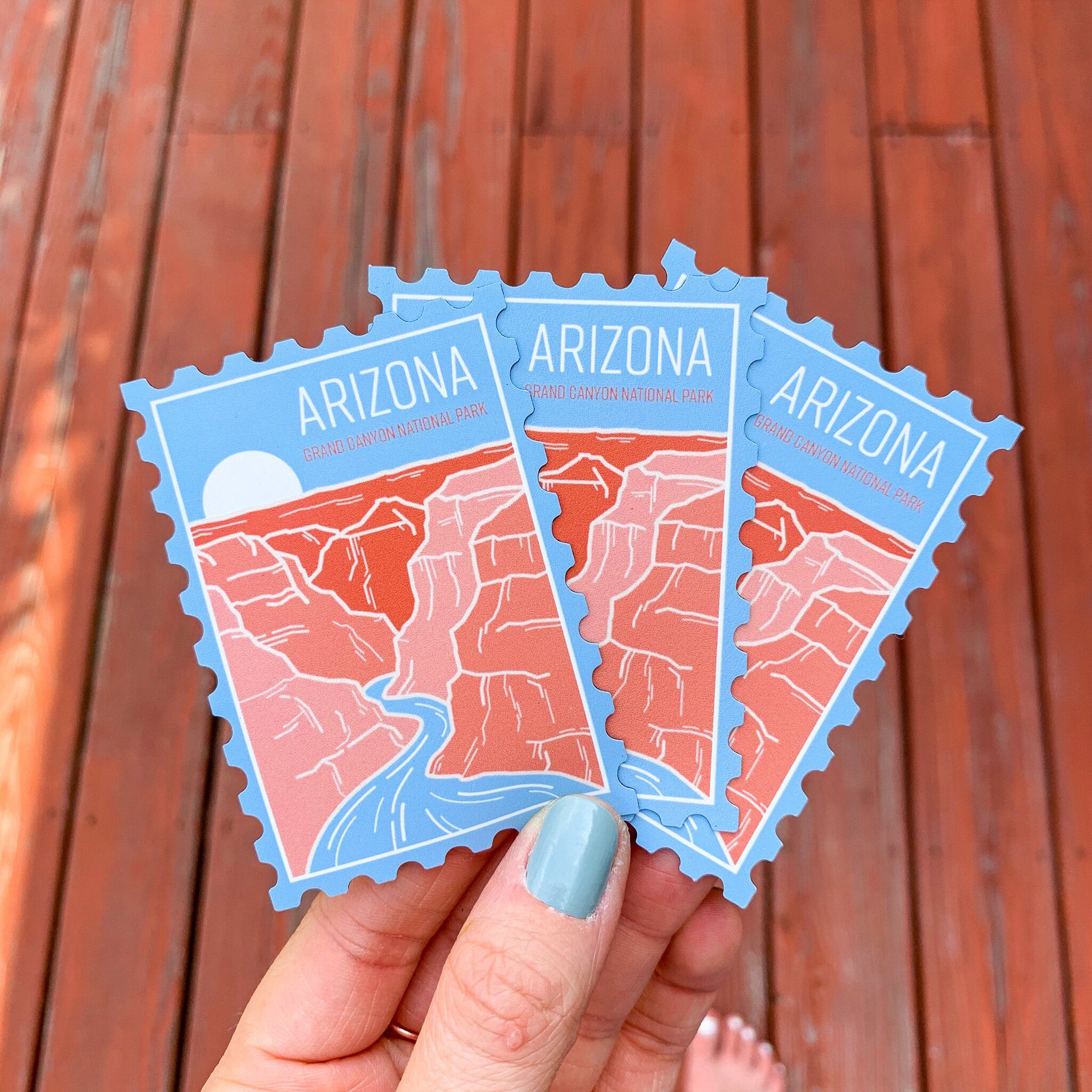Arizona Grand Canyon National Park Stamp Magnet