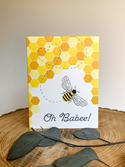 Oh Babee Greeting Card